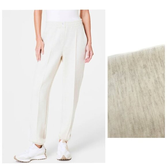 Spanx Air Essentials Brushed Jogger Heather Cream XL - Picture 1 of 13